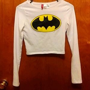H&M Divided Batman crop top